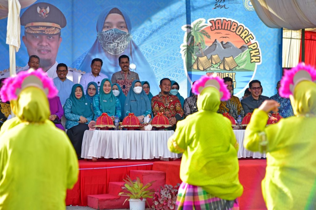 Jambore PKK di Selayar, Naoemi Octarina Harap PKK Dukung Pemerintah Wujudkan Ekonomi Tangguh