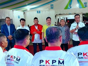 Ketua DPRD Rudianto Lallo Hadiri Deklarasi dan Pengukuhan PKPM Sulsel