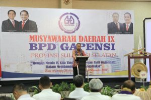 Hadiri Musda IX GAPENSI Sulsel, Wali Kota Makassar Ingatkan Persaingan Teknologi
