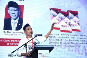 Rudianto Lallo: Berkat Gerakan ALDERA dan Pius Lustrilanang Semua Bisa Jadi Pemimpin