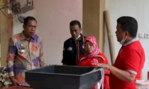 Camat Sangkarrang Maksimalkan Pengelolaan Bank Sampah di Pulau