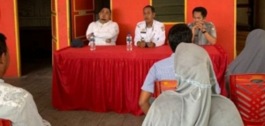 Camat Sangkarrang Terima Kunjungan Guru Besar Unhas, Ini yang Mereka Bahas
