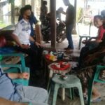 Pererat Silaturahmi dengan Warga, Camat Sangkarrang Jelaskan Manfaat Vaksin