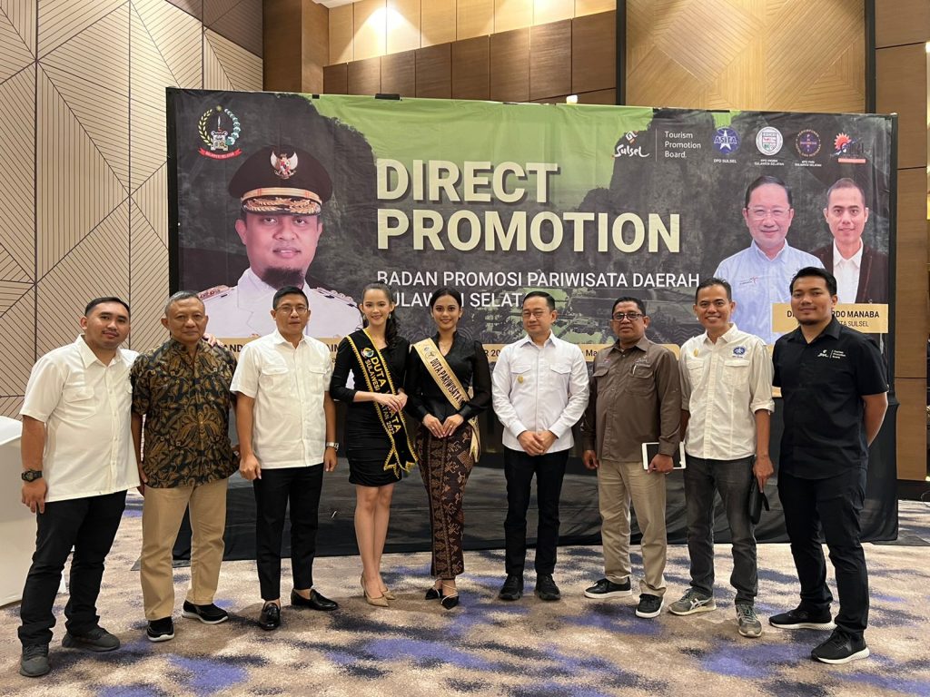 Gencar Lakukan Promosi Wisata, BPPD Sulsel: 2023 Tahun Kebangkitan Pariwisata Sulsel