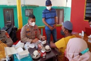 Camat Sangkarrang Ramli Lallo Kembali Gelar Vaksinasi