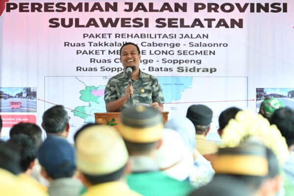 Tahun 2022, Pemprov Sulsel Tangani Sejumlah Ruas LHR Tinggi dan Terisolir