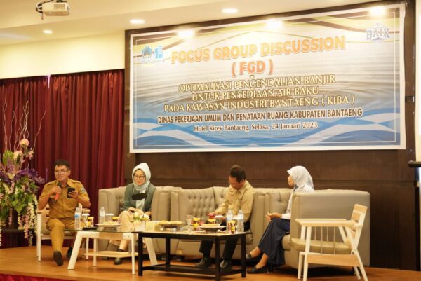 PUPR Bantaeng Akan Ubah Banjir jadi Air Baku untuk Industri dan Pertanian