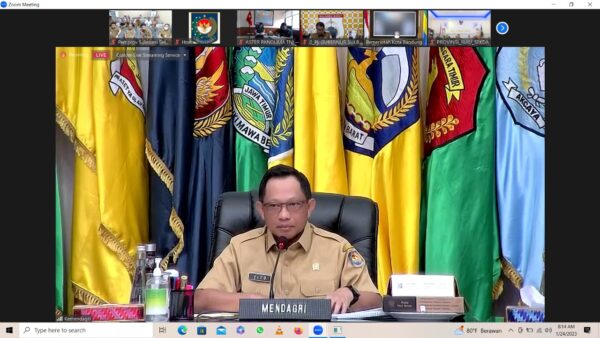 Ikuti Rakoor Pengendalian Inflasi Nasional, Gubernur Sulsel Terima 8 Instruksi Mendagri