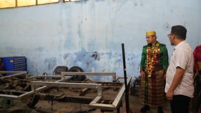 Di Pangkep, Gubernur Andalan Resmikan Bengkel Andalan 3 Sekolah SMK di Sulsel