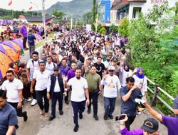 Gubernur Andi Sudirman Bersama Masyarakat Jalan Sulsel Anti Mager di Enrekang