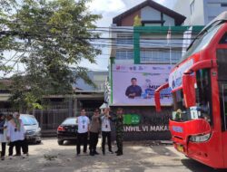Pegadaian Kanwil Makassar Berangkatkan 215 Pemudik 