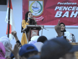 Nunung Dasniar Bersama Damkar Edukasi Warga Cara Tanggulangi Bahaya Kebakaran