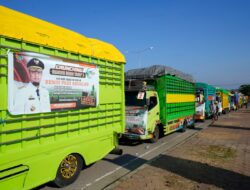 70 Truk Dilepas Gubernur Sulsel Salurkan Program Mandiri Benih Tahap 3