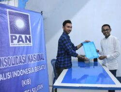 Sahruddin Said Resmi Serahkan Berkas Pendaftaran Caleg ke Sekretariat PAN Makassar