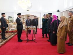 10 Pejabat Eselon II, III dan IV Pemprov Sulsel Dilantik