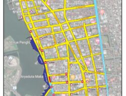 Kawal MNEK 2023, Dishub Makassar Matangkan Rekayasa Lalu Lintas, Ini Ruas Jalan yang Ditutup