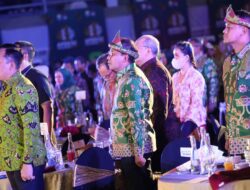 Wali Kota Makassar Hadiri Gala Dinner Puncak Syukuran HUT Ke 23 APEKSI di Palembang