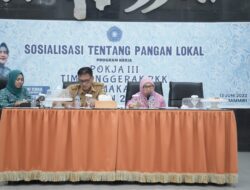 Pokja III TP PKK Kota Makassar Sosialisasi Ketahanan Pangan Lokal Tingkat Kecamatan