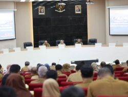 Rakor P3KE, Fatmawati Rusdi Kumpulkan Camat Lurah Tagih Data Update Warga