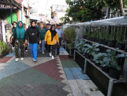 Sabtu Ceria, Fatmawati Rusdi Senam Sehat dan Kunjungi Longwis Maastricht Bara Baraya