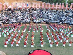 250 Penari Kolosal Warnai Pembukaan YCC Apeksi di Colloseum Tokka Tena Rata