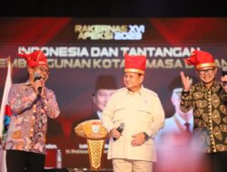 Hadir di Makassar, Prabowo: Saya Angkat Topi, Salut dengan Apeksi dan Tuan Rumah