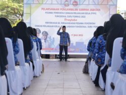 Danny Pomanto Motivasi 680 PPPK Guru dalam Simbolisasi Penyerahan SK dan Sumpah Jabatan