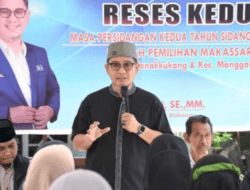 Adi Rasyid Ali Reses di Panakkukang, Warga Usulkan Perbaikan Jalan dan Zebra Cross