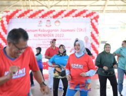 Serunya, Indira Yusuf Ismail SKJ Bareng Pengurus DWP dan Kormi Makassar