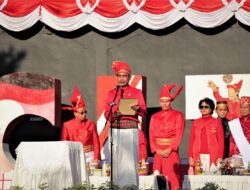Upacara HUT Kemerdekaan RI ke-78, Ketua DPRD Makassar, Rudianto Lallo Bacakan Teks Proklamasi
