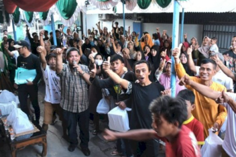 Anggota DPRD Makassar Fasruddin Rusli Temu Konstituen di Buakana, Warga Curhat Soal BPJS Kesehatan hingga Air Bersih