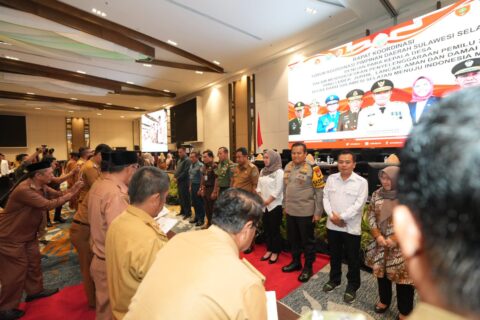 Semua Kedes di Sulsel Ikrarkan 4 Poin Untuk Pemilu Netral