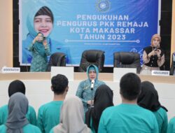 Indira Yusuf Ismail Kukuhkan PKK Remaja Kota Makassar