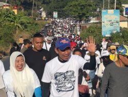 Jalan Sehat Alumni Guppi Samata Gowa Dihadiri Ribuan Orang
