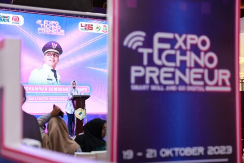 Expo UMKM dan Technopreneur Diskop Makassar Bangun Ekosistem UMKM go Digital