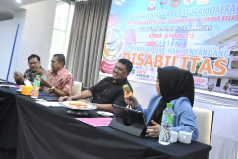 Bahas Perda Disabilitas, Arifin Dg Kulle: Mereka Juga Punya Hak