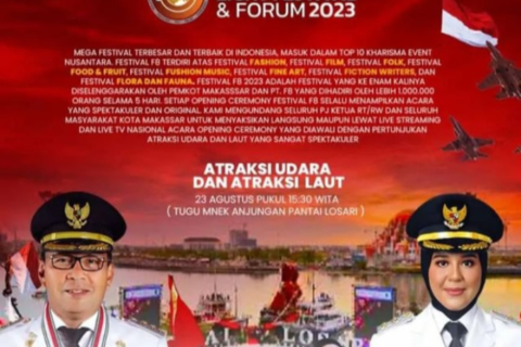 Camat Sangkarrang Ajak Masyarakat Ramaikan Festival F8