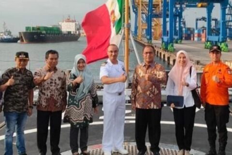 Camat Sangkarrang Dampingi Danny Pomanto Kunjungi Angkatan Laut Italia