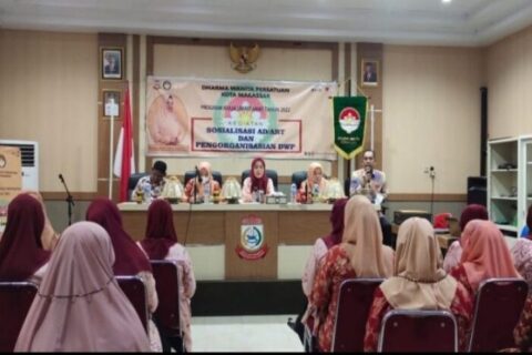Dharma Wanita Makassar Sosialisasikan AD/ART ke Pengurus Unit Sangkarrang