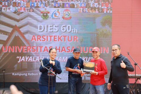 Danny Pomanto Buka Ceremony Dies Natalis ke-60 Fakultas Teknik Arsitektur Unhas
