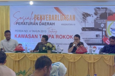 Sekretariat DPRD Makassar Ingatkan Soal Kawasan Tanpa Rokok