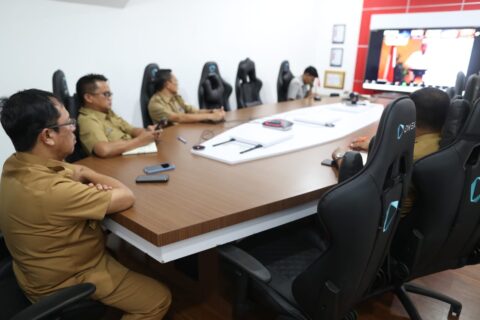 Sekda Kota Makassar Hadiri Rakor Pengelolaan Sampah Stranas PK