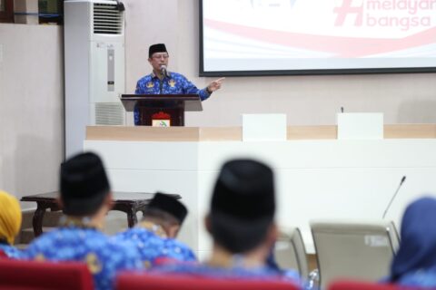 Sekda Kota Makassar Lantik Pengurus Korpri Unit Kerja Lingkup Pemkot Makassar