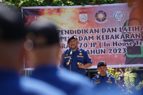 Pelatihan 70 Jam Pelajaran Pemadam Kebakaran Makassar Tingkatkan Kesiapan Lapangan