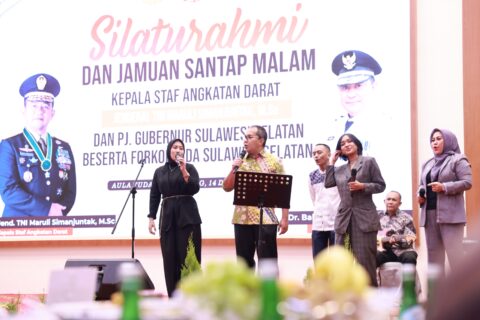 Danny Pomanto Dinner Satu Meja dengan KSAD TNI, Pj Gubernur dan Pangdam XIV Hasanuddin
