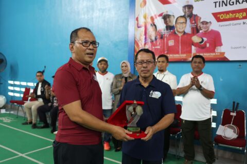 Danny Pomanto dan M Ansar Tampil Sepaket di Turnament Badminton Akhir Tahun 2023