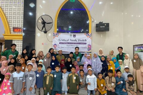 Asah Potensi Generasi Islami, Mahasiswa KKN UIN Alauddin Gelar Festival Anak Sholeh di Enrekang