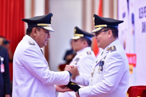 Muhammad Saleh dan Andi Batara Lipu Dilantik Sebagai Pj Bupati Luwu dan Wajo