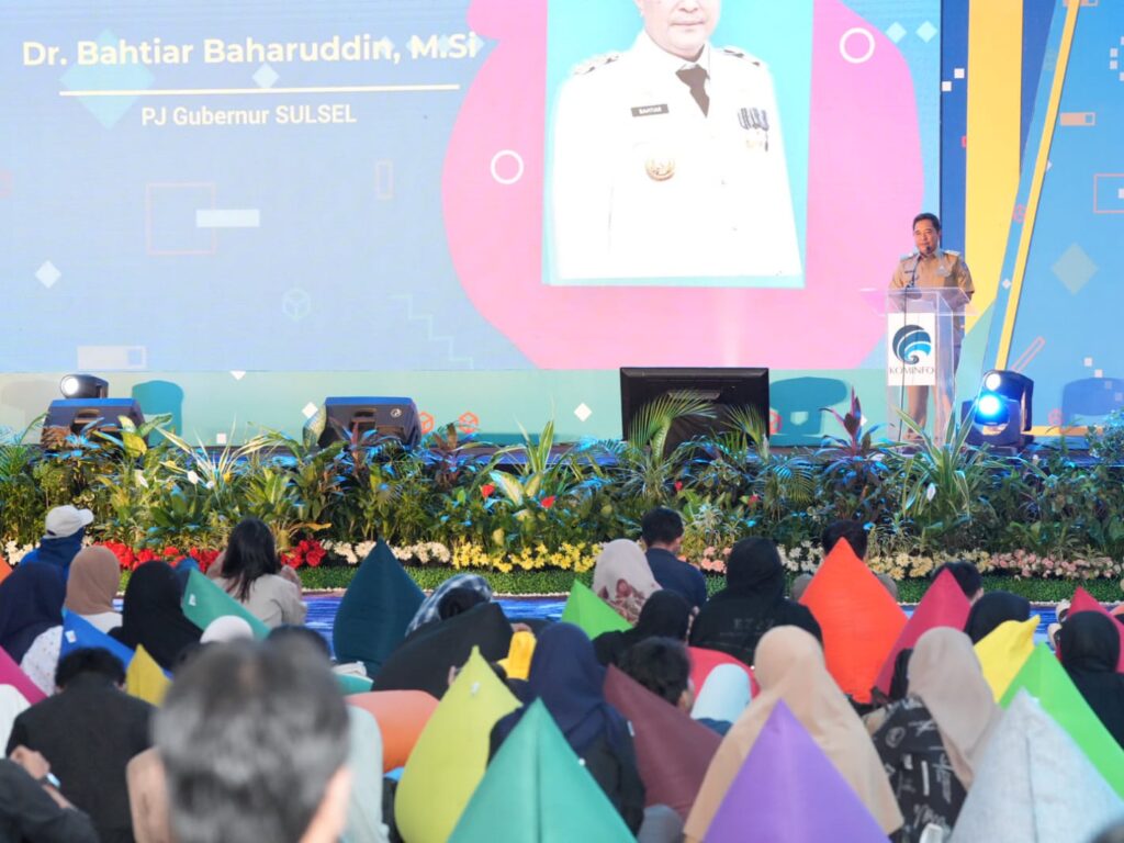 Pj Gubernur Sulsel Harap Literasi Digital Ciptakan Suasana Damai Selama Pemilu
