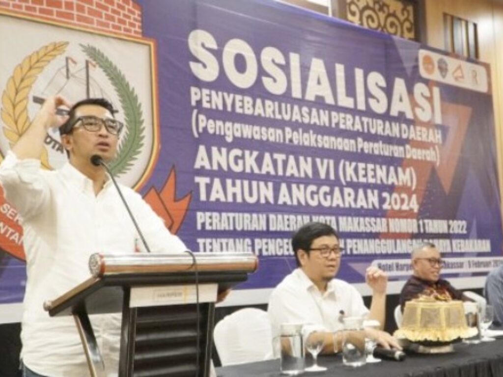 Mario David Edukasi Warga Cegah Bahaya Kebakaran